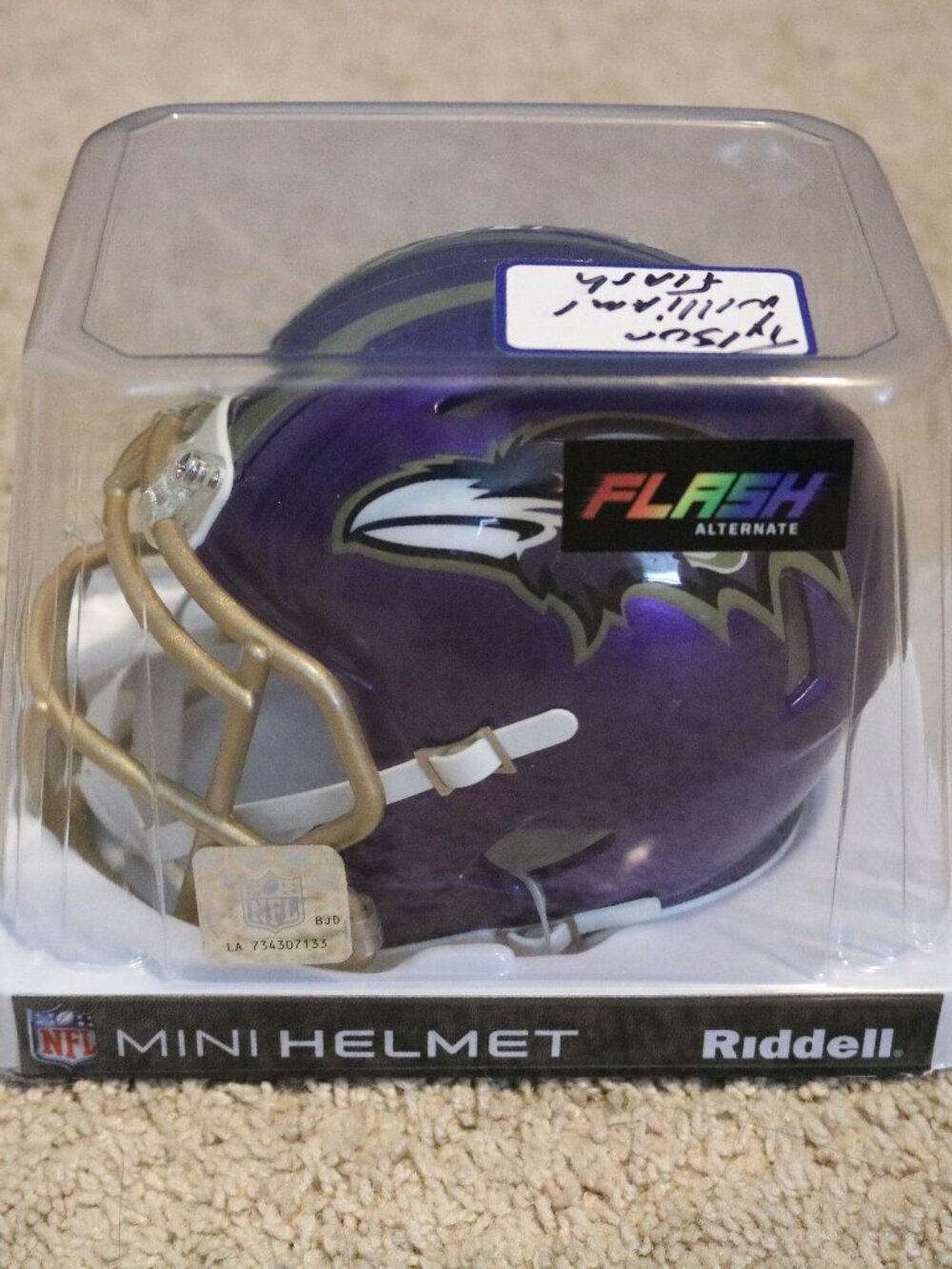 Baltimore Ravens Mini Helmet